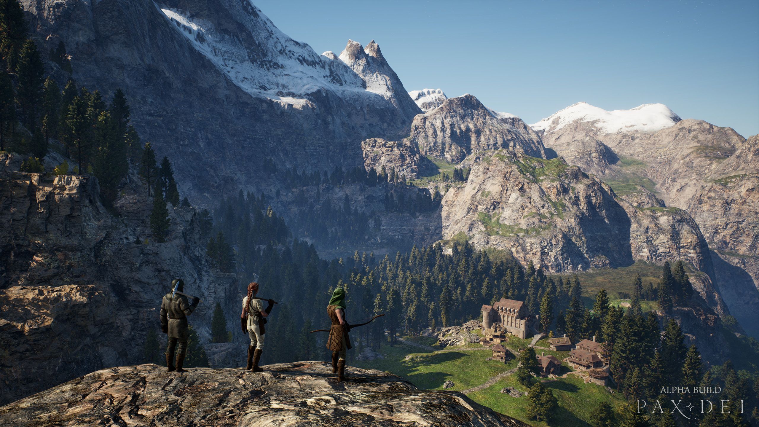 Paysages de Pax Dei